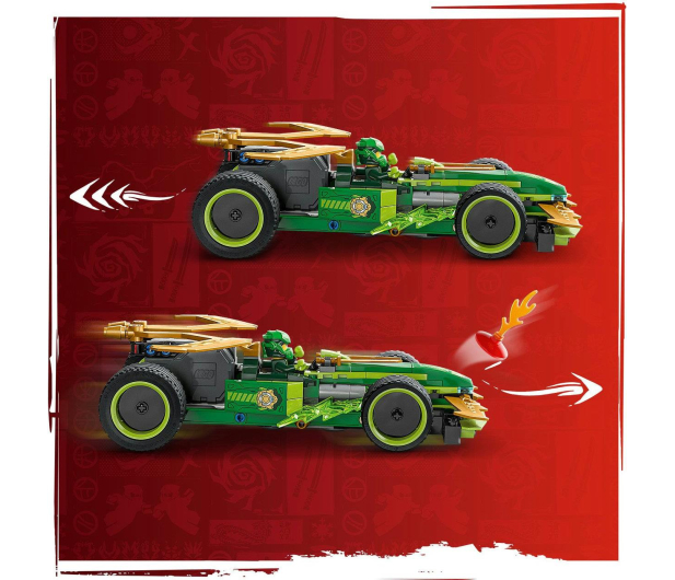 LEGO Ninjago 71828 Sportowy Samochód Lloyd’a - 1298092 - zdjęcie 4